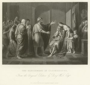 Le Banishment de Cleombrotus - Benjamin West